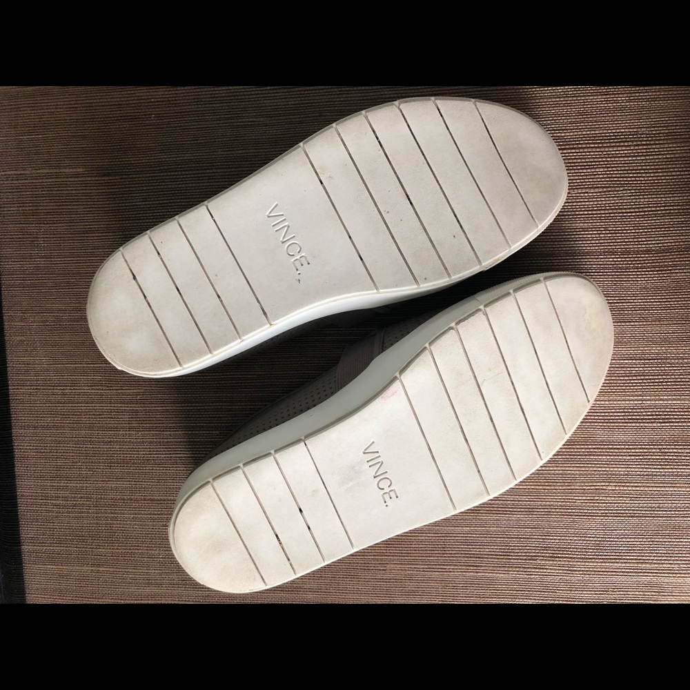 Vince Blair perforated leather slip-on sneakers - Picture 6 of 8